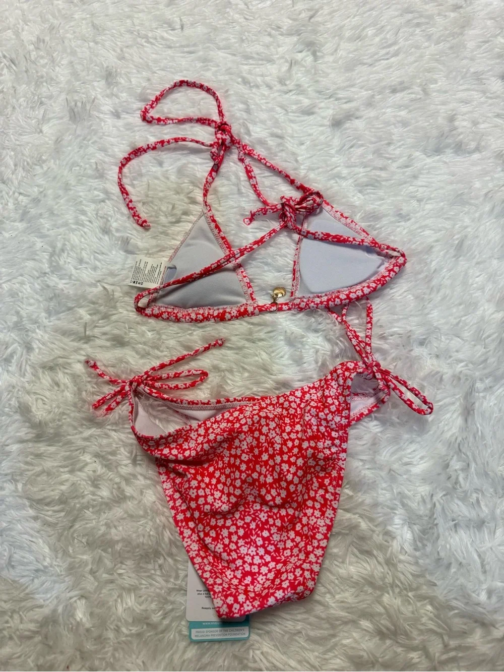 Snapper Rock DITSY BLOOM TEEN TRIANGLE BIKINI